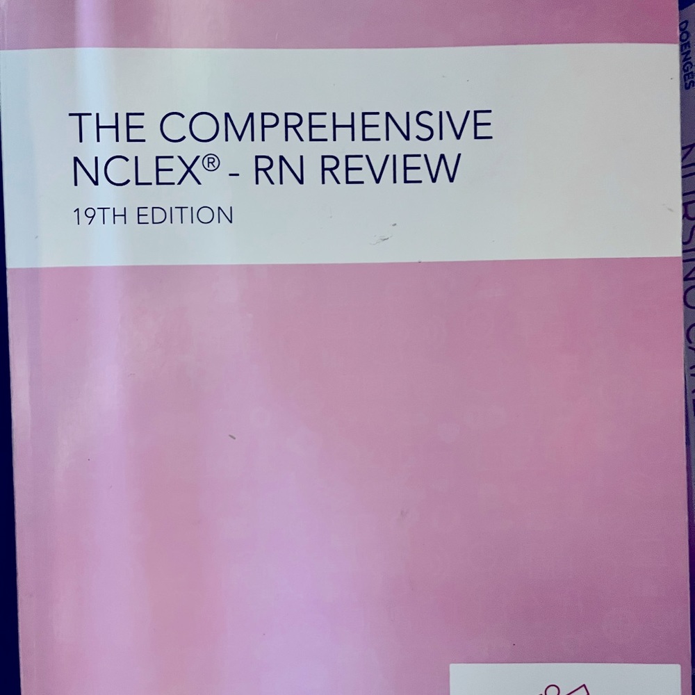 ATI Comprehensive NCLEX Prep Book. Minor wear